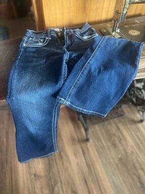 BAMBOO women’s Deep Blue Bootcut oJeans